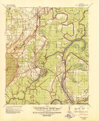 1940s Maps of Elam, LA | Pastmaps